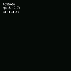 #050A07 - Cod Gray Color Image